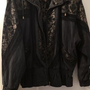 9G-III Vintage Pure Leather Bomber Jacket For Women.